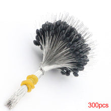 Load image into Gallery viewer, 300pcs/Pack Silicon Fishing Line Space Bean Stoppers Cylinder Oval Float Sinker Stops Fishing Gear