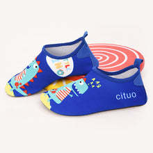Load image into Gallery viewer, Kids Quick Dry Cartoon Swimming Water Shoes Boys Girls Beach Shoes Summer Diving Surfing Outdoor Water Sports Shoes