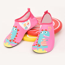 Load image into Gallery viewer, Kids Quick Dry Cartoon Swimming Water Shoes Boys Girls Beach Shoes Summer Diving Surfing Outdoor Water Sports Shoes