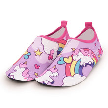 Load image into Gallery viewer, Kids Quick Dry Cartoon Swimming Water Shoes Boys Girls Beach Shoes Summer Diving Surfing Outdoor Water Sports Shoes