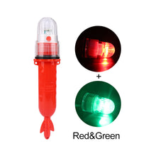 Load image into Gallery viewer, Fishing Light Torpedo Light Float Led Bait Light Waterproof Signal Light Suitable For Fishing Boats Fishing Net Lights Buoys