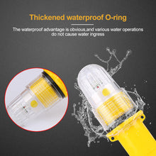 Load image into Gallery viewer, Fishing Light Torpedo Light Float Led Bait Light Waterproof Signal Light Suitable For Fishing Boats Fishing Net Lights Buoys