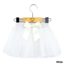 Load image into Gallery viewer, Girls Ballet Tutu Skirts Pink Fluffy Tulle Skirts with Bowknot White Black Elastic Band Ballet Leotard Skirts