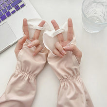 Load image into Gallery viewer, Summer Ice Silk Sunscreen Sleeves Cycling Driving Ultraviolet-proof Sleeves Loose Sunscreen Sleeves Arm Sleeves for Women