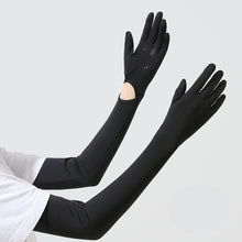 Load image into Gallery viewer, Cool Cycling Sleeve Sport Cooling Arm Sleeves Anti-sunburn Sunscreen Uv Sports Safety Fitness Body Long Sunscreen Gloves