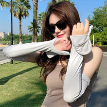 Load image into Gallery viewer, Sunscreen Unisex UV Protection Handsocks Cooling Breathable Hand Anti-Ultraviolet Hand Sock Driving Riding Sports Outdoor Gift