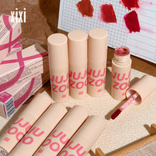 Load image into Gallery viewer, Velvet Pink Brown Lip Glaze Matte Liquid Lipstick Nude Red Lip Mud Cheek Rouge Tint Women Cosmetics