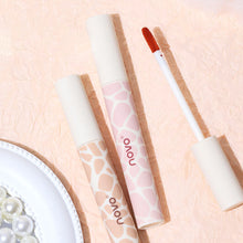 Load image into Gallery viewer, Velvet Pink Brown Lip Glaze Matte Liquid Lipstick Nude Red Lip Mud Cheek Rouge Tint Women Cosmetics