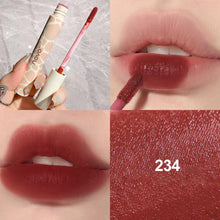 Load image into Gallery viewer, Velvet Pink Brown Lip Glaze Matte Liquid Lipstick Nude Red Lip Mud Cheek Rouge Tint Women Cosmetics