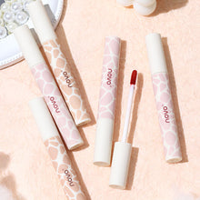 Load image into Gallery viewer, Velvet Pink Brown Lip Glaze Matte Liquid Lipstick Nude Red Lip Mud Cheek Rouge Tint Women Cosmetics