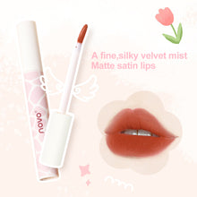 Load image into Gallery viewer, Velvet Pink Brown Lip Glaze Matte Liquid Lipstick Nude Red Lip Mud Cheek Rouge Tint Women Cosmetics