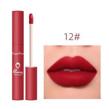 Load image into Gallery viewer, Waterproof Velvet Matte Nude Lip Gloss Sexy Long Lasting Non-stick Cup Nude Red Liquid Lipstick Make-up for Women Korea Cosmetic