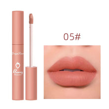 Load image into Gallery viewer, Waterproof Velvet Matte Nude Lip Gloss Sexy Long Lasting Non-stick Cup Nude Red Liquid Lipstick Make-up for Women Korea Cosmetic