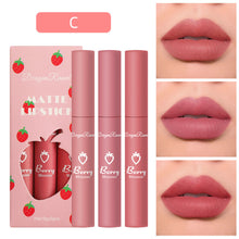 Load image into Gallery viewer, Waterproof Velvet Matte Nude Lip Gloss Sexy Long Lasting Non-stick Cup Nude Red Liquid Lipstick Make-up for Women Korea Cosmetic