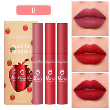 Load image into Gallery viewer, Waterproof Velvet Matte Nude Lip Gloss Sexy Long Lasting Non-stick Cup Nude Red Liquid Lipstick Make-up for Women Korea Cosmetic