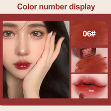 Load image into Gallery viewer, 6 Colors Matte Velvet Lip Glaze Moisturizing Long-lasting Lipstick Lip Gloss Lips Makeup Cosmetic