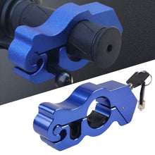 Load image into Gallery viewer, Motorcycle Security Safety Locks Aluminium Alloy Handlebar Anti Theft Lock Fit for Scooter Moto Scooter Atv Dirt Bikes