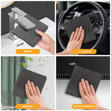 Load image into Gallery viewer, Multifunction Magic Car Microfiber Washing Towel Glass Windows Wiping Rags Thin Cloth Mirror Cleaning Tools for Cloths Home Kitchen Bathroom