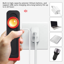Load image into Gallery viewer, Car Detailing Tools USB Flashlight Inspection Light Car Paint Finish Lamp Scan Swirl Magnetic Grip Multifunction Auto Repair Working Lights