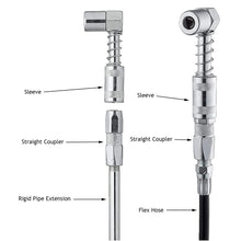 Load image into Gallery viewer, 1Pair Car Truck 90 Degree Grease Couplers Adapter Fitting Tool Coupler Grease Fitting Tool Sleeve Locks Coupler in Place