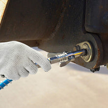 Load image into Gallery viewer, Grease Coupler Heavy-Duty Quick Release Grease Gun Coupler NPTI/8 10000 PSI Two Press Easy To Push Accessories Car Syringe Lubricant Tip