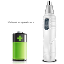 Load image into Gallery viewer, Electric Nose Hair Trimmer Shaver Clipper Portable Waterproof Durable Nose Ear Trimmer Beard Trimmer Face Care for Men