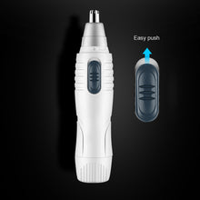 Load image into Gallery viewer, Electric Nose Hair Trimmer Shaver Clipper Portable Waterproof Durable Nose Ear Trimmer Beard Trimmer Face Care for Men