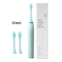 Load image into Gallery viewer, Adult Electric Toothbrush Waterproof Ultrasonic Vibration Toothbrush Waterproof Smart Whitening Toothbrush Oral Care