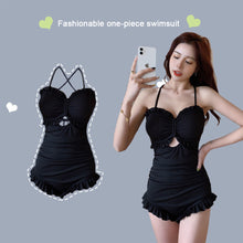 Load image into Gallery viewer, Simple Fashion One-piece Sleeveless Swimsuit Bikini Sexy Backless Tight Swimsuit Women Swimming Water Sports Clothing