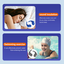 Load image into Gallery viewer, Silicone Sound Insulation Earplugs Soft Comfortable Noise Reduction Earplugs Washable Reusable Sleeping Earplugs