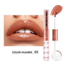 Load image into Gallery viewer, 16 Colors Double Lip Gloss Moisturizing Water-light Long-lasting Lipstick Lip Glaze Lips Makeup Cosmetics