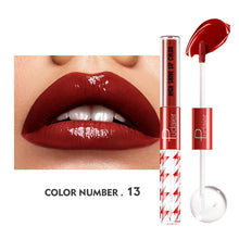 Load image into Gallery viewer, 16 Colors Double Lip Gloss Moisturizing Water-light Long-lasting Lipstick Lip Glaze Lips Makeup Cosmetics