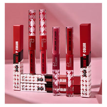 Load image into Gallery viewer, 16 Colors Double Lip Gloss Moisturizing Water-light Long-lasting Lipstick Lip Glaze Lips Makeup Cosmetics