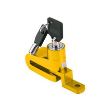 Load image into Gallery viewer, Aluminum Alloy Motorcycle Security Lock Anti Theft Bicycle Motorbike Disc Brake Lock Theft Protection with Holder for Scooter Road Mountain Bike