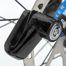 Load image into Gallery viewer, Aluminum Alloy Motorcycle Security Lock Anti Theft Bicycle Motorbike Disc Brake Lock Theft Protection with Holder for Scooter Road Mountain Bike