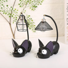 Load image into Gallery viewer, Dream Forest Anime Japanese Grocery Cat Night Light Creative Cartoon LED Lamp Bedroom Bedside Light Resin Ornaments