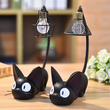 Load image into Gallery viewer, Dream Forest Anime Japanese Grocery Cat Night Light Creative Cartoon LED Lamp Bedroom Bedside Light Resin Ornaments