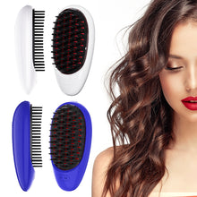 Load image into Gallery viewer, Portable Electric Ionic Hairbrush Massage Comb Mini Cute Ion Vibration Hair Brush for Salon Creative Household Hair Comb
