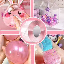 Load image into Gallery viewer, Multipurpose Nano Tape Sequins for DIY Craft Children Pinch Toy Making Blowing Bubble Sticky Traceless Nano Tape