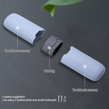 Load image into Gallery viewer, Portable Toothbrush Case Waterproof Travel Camping Toothpaste Holder Couple Toothbrush Container Anti Bacteria Box Bathroom Accessories