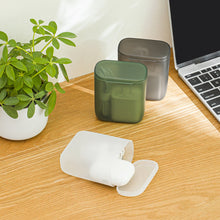 Load image into Gallery viewer, Portable Wire Cable Storage Box Travel Headphone Jewelry Coin Organizer Bin Drawer Makeup Lipstick Holder Dust-Proof Storage Box