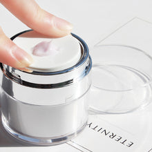 Load image into Gallery viewer, 15/30/50/100g Empty Airless Pump Jar Refillable Acrylic Cream Bottle Vacuum Bottle Portable Size Container of Makeup Lotion Cosmetic