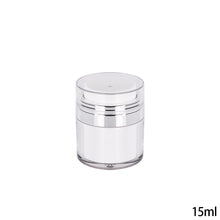 Load image into Gallery viewer, 15/30/50/100g Empty Airless Pump Jar Refillable Acrylic Cream Bottle Vacuum Bottle Portable Size Container of Makeup Lotion Cosmetic