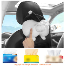 Load image into Gallery viewer, Creative Corgi Kitten Butt Funny Car Tissue Box Soft Cute Cartoon Animal Model Drawing Paper Box Car Interior Automotive Supplies