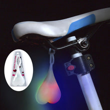 Load image into Gallery viewer, Bicycle Taillight Creative Led Love Shaped Egg Lamp Night Riding Safety Waterproof Warning Light Riding Equipment