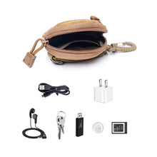 Load image into Gallery viewer, Round Multifunctional Waterproof Small Hanging Bag Molle Outdoor Camping Sports Riding Key Bag Portable Waist Hanging Change Storage Package