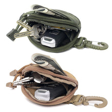 Load image into Gallery viewer, Round Multifunctional Waterproof Small Hanging Bag Molle Outdoor Camping Sports Riding Key Bag Portable Waist Hanging Change Storage Package