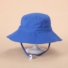 Load image into Gallery viewer, Summer Children's Sun Hat Outdoor Anti-Uv Sun Shade Neck Protection Beach Hat Breathable Quick Drying Large Brim Adjustable Fisherman's Cap