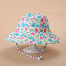 Load image into Gallery viewer, Summer Children's Sun Hat Outdoor Anti-Uv Sun Shade Neck Protection Beach Hat Breathable Quick Drying Large Brim Adjustable Fisherman's Cap