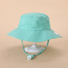Load image into Gallery viewer, Summer Children's Sun Hat Outdoor Anti-Uv Sun Shade Neck Protection Beach Hat Breathable Quick Drying Large Brim Adjustable Fisherman's Cap